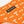 The GameDay Dog Tennessee Dog Harness Closeup Pattern Design