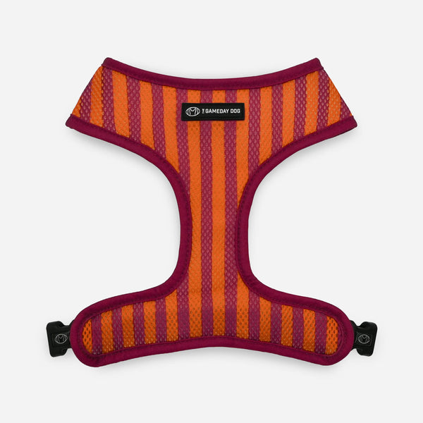 Virginia Tech Reversible Dog Harness Stripe